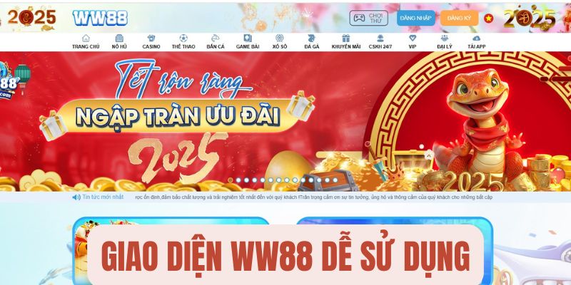 Giao diện tinh tế, dễ dàng sử dụng